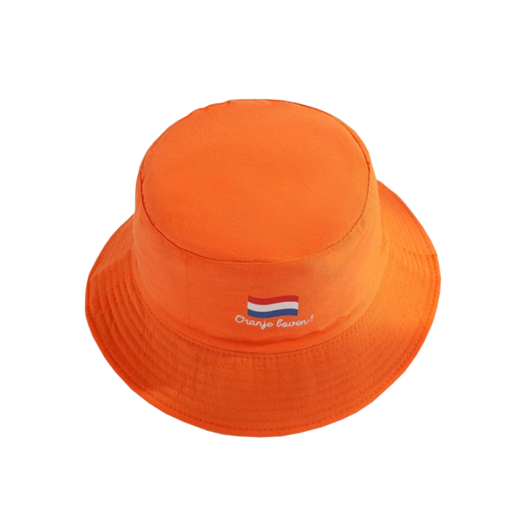 Oranje bucket hat - Hup Holland