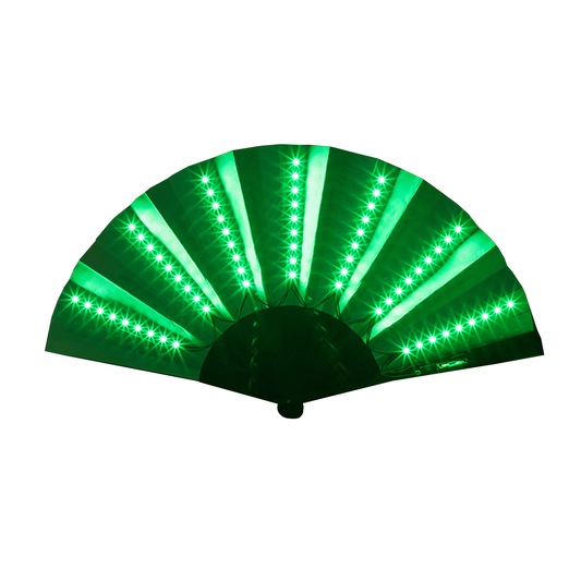 XXL LED waaier - groen