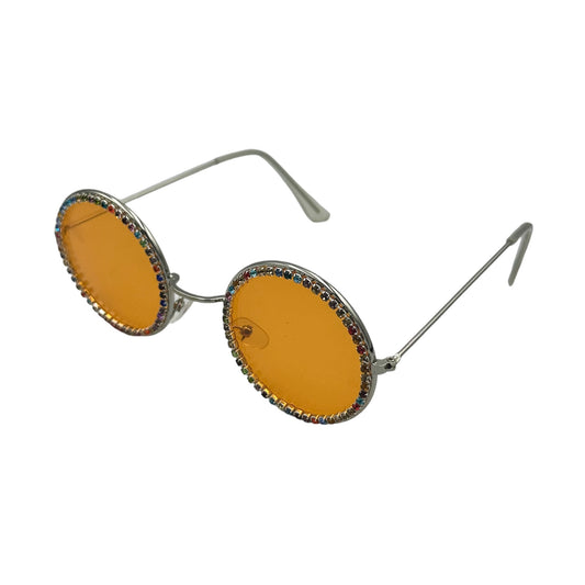 Oranje bril - fancy hippie