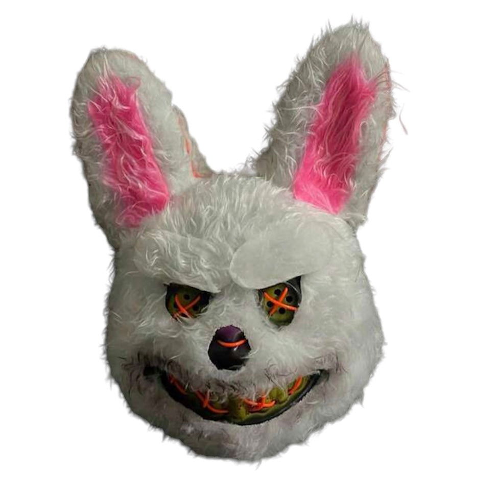 Masker met licht - Halloween konijn