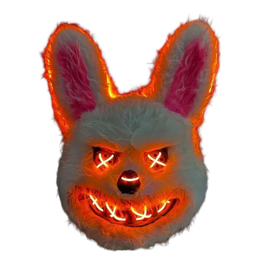 Masker met licht - Halloween konijn