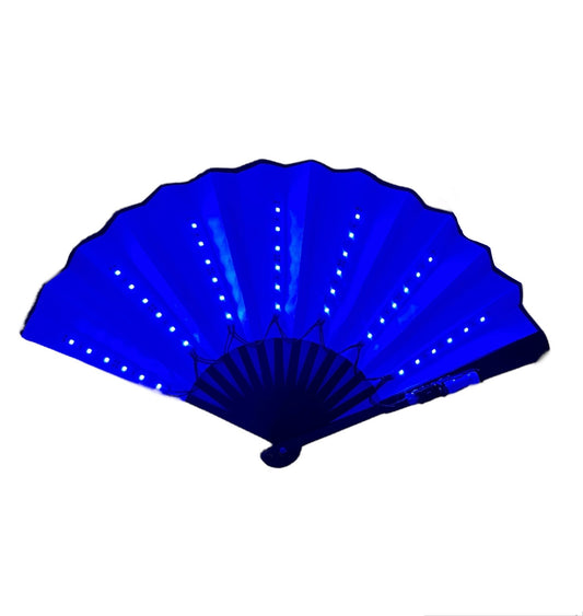 L LED waaier - blauw