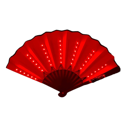 L LED waaier - rood