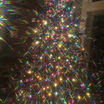 Space zonnebril - diffractie - vuurwerk effect - zwart