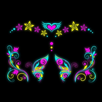 Glow in the dark tatoo 2