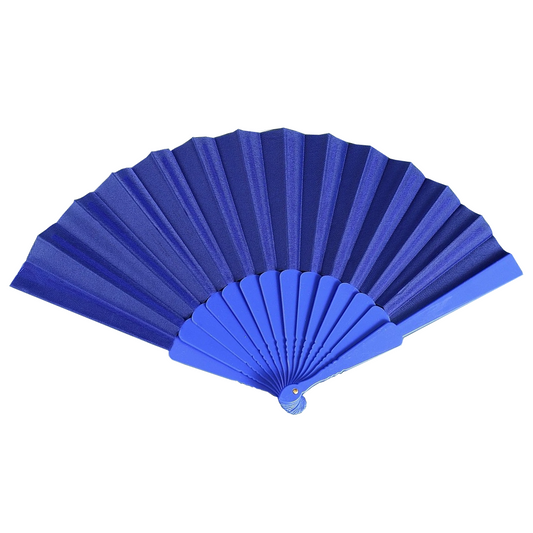 Festival waaier - blauw