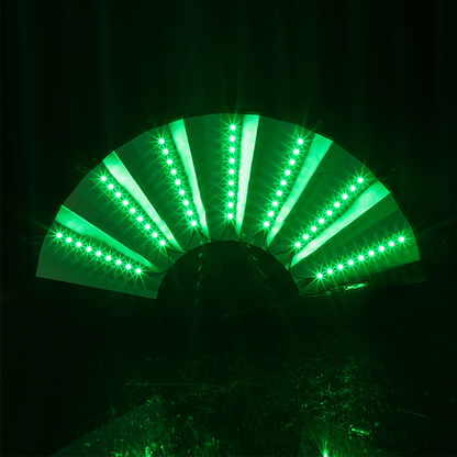 XXL LED waaier - groen