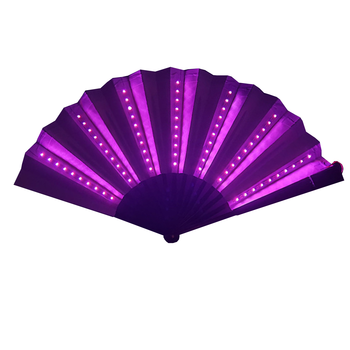 XXL LED waaier - paars
