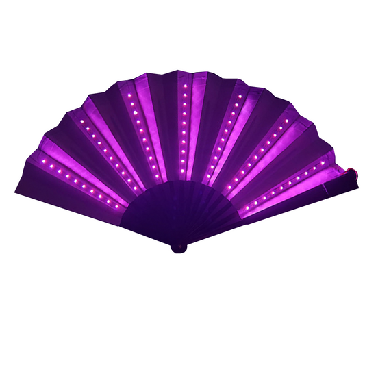 XXL LED waaier - paars