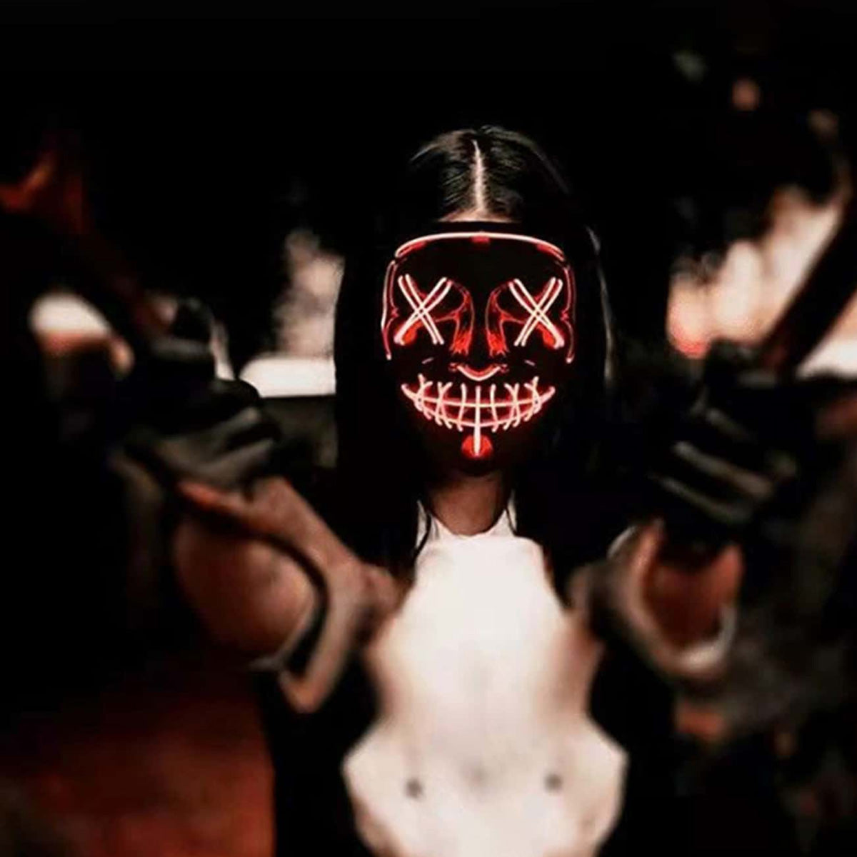 The purge masker led - rood
