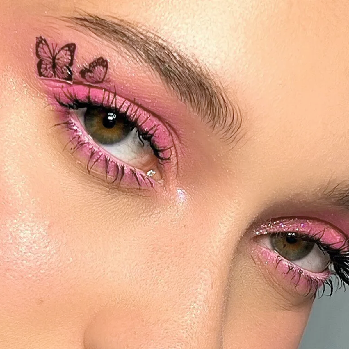 Tijdelijke vlinder plaktattoos - 30 stuks