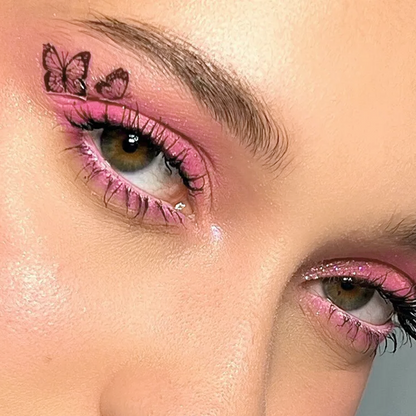 Tijdelijke vlinder plaktattoos - 30 stuks