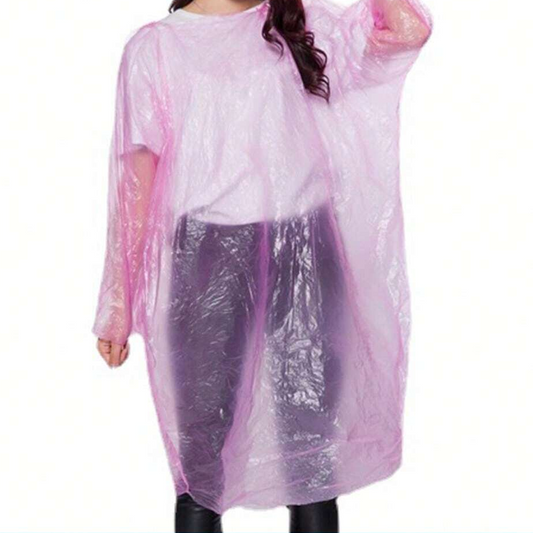 Wegwerp poncho